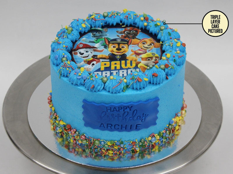 Paw Patrol Cake - The Compassionate Kitchen (7289663651999)