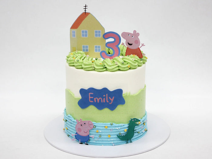 Peppa Pig Character Cake - The Compassionate Kitchen (8245398175903)