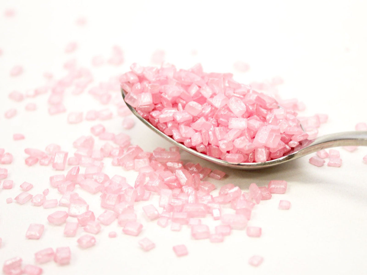 Pink Candy Rocks Sprinkles 50g - The Compassionate Kitchen (7625746481311)