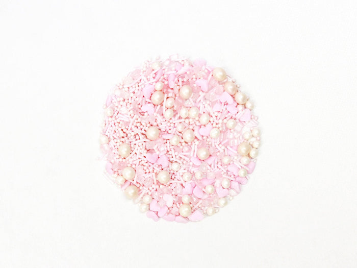 Pink Mixed Sprinkles 50g - The Compassionate Kitchen (7625745563807)