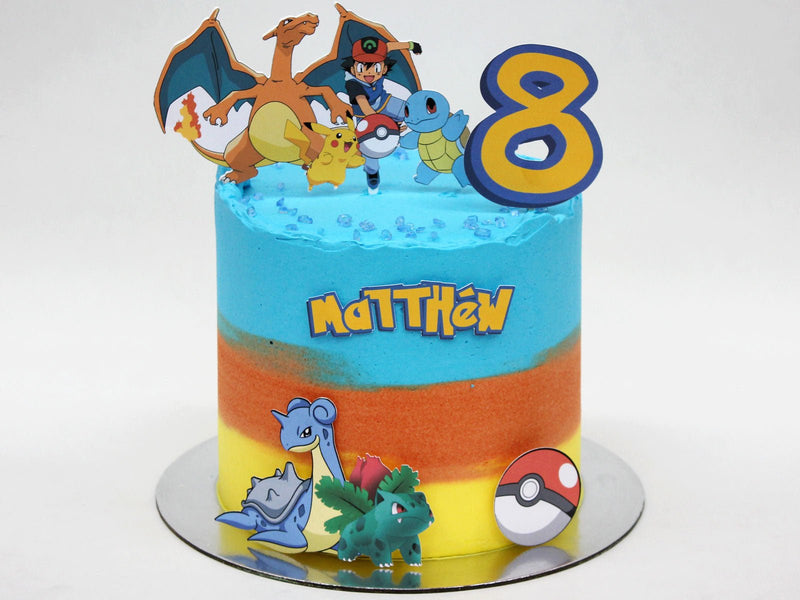 Pokémon Character Cake - The Compassionate Kitchen (8826013417631)