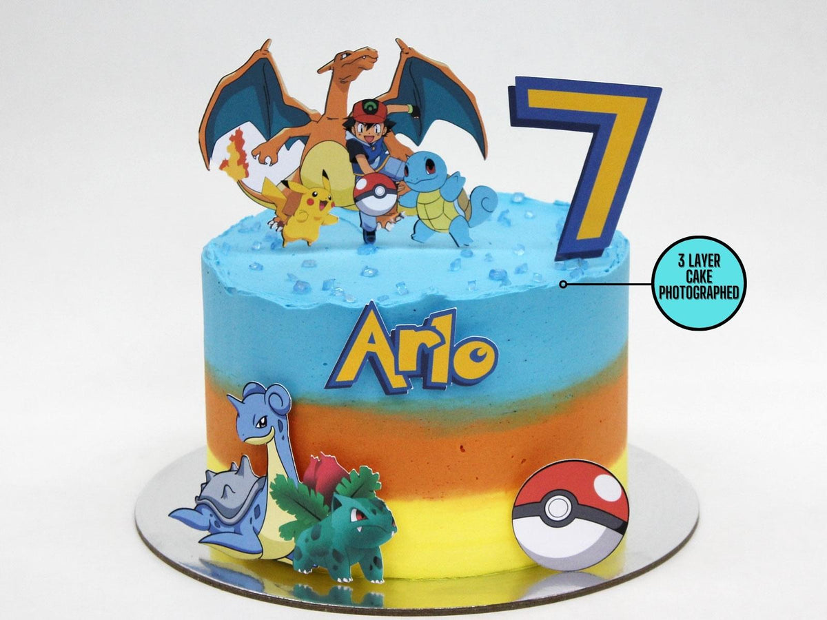 Pokémon Character Cake - The Compassionate Kitchen (8826013417631)