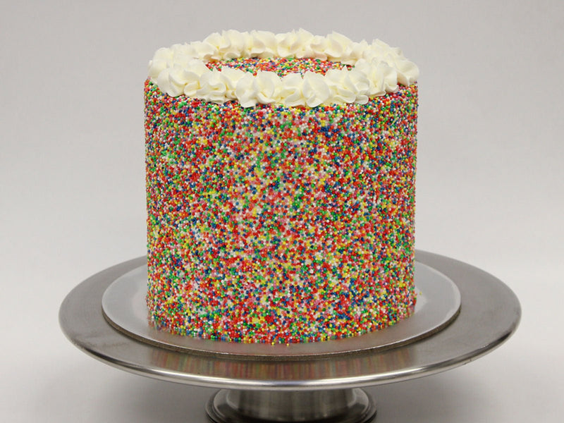 Rainbow Cake - The Compassionate Kitchen (5638751518879)