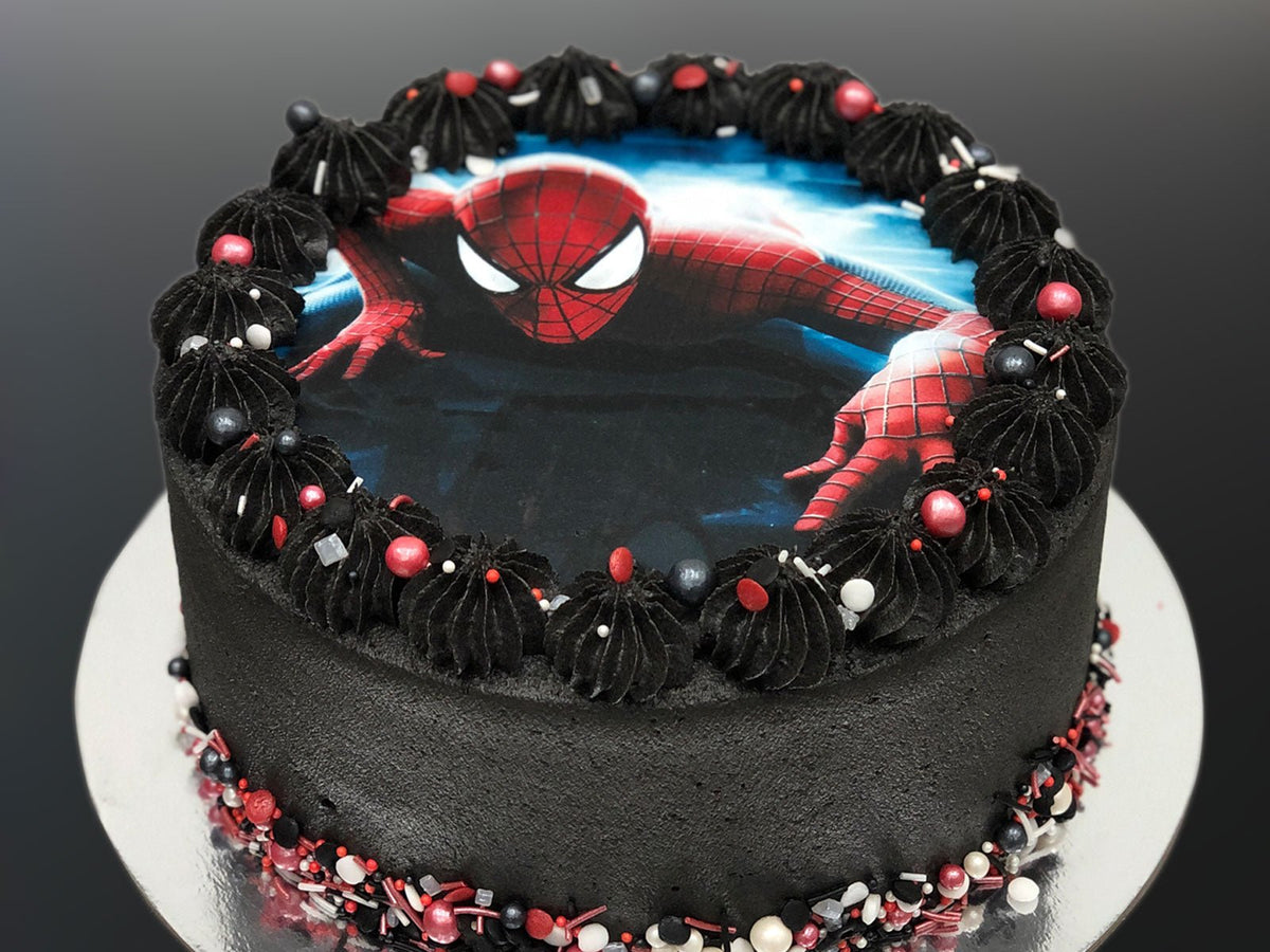 Spiderman Cake - The Compassionate Kitchen (6915671752863)