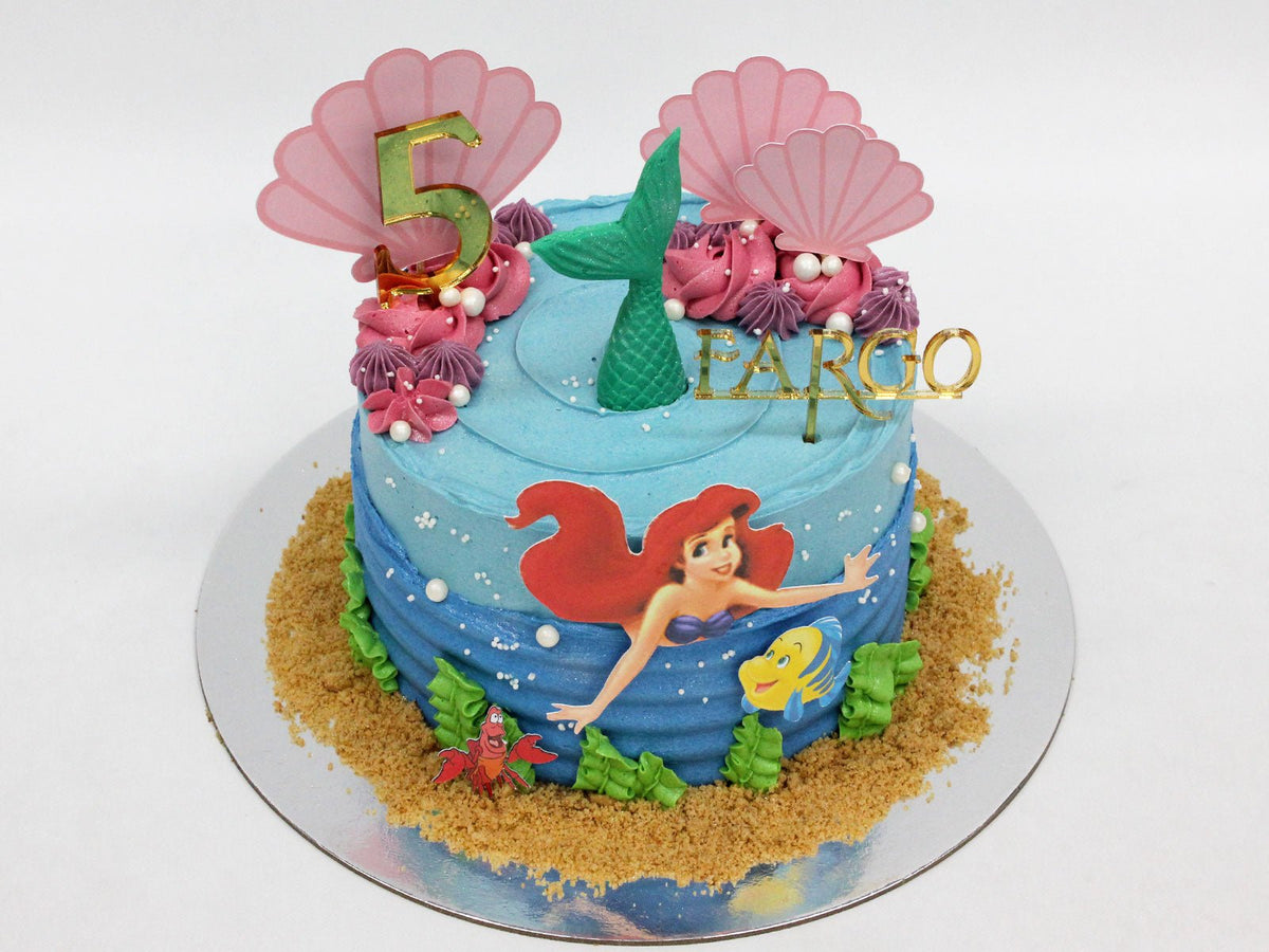 The Little Mermaid Character Cake - The Cake People (9055501615263)