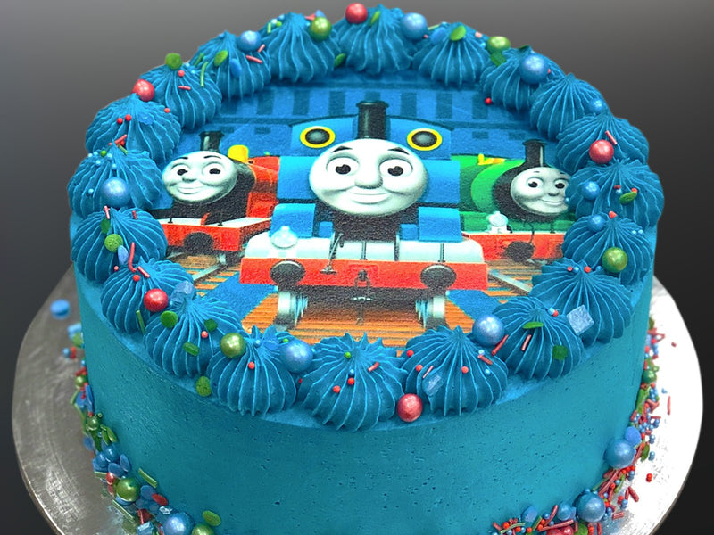 Thomas & Friends Cake - The Compassionate Kitchen (7009510129823)