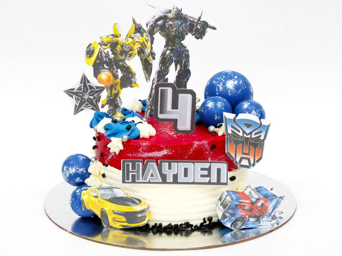 Transformers Character Cake - The Cake People