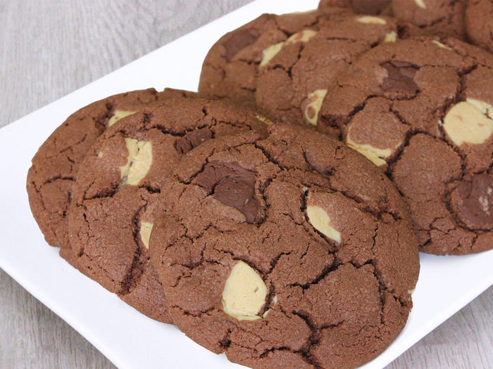 Triple Choc Cookies 4 Pack - The Compassionate Kitchen (5638756204703)