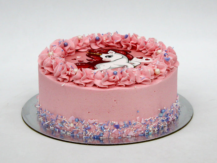 Unicorn Edible Image Cake - The Cake People (6915612934303)
